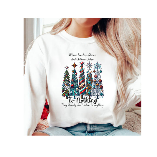 Children Listen To Nothing Pullover Sweatshirt