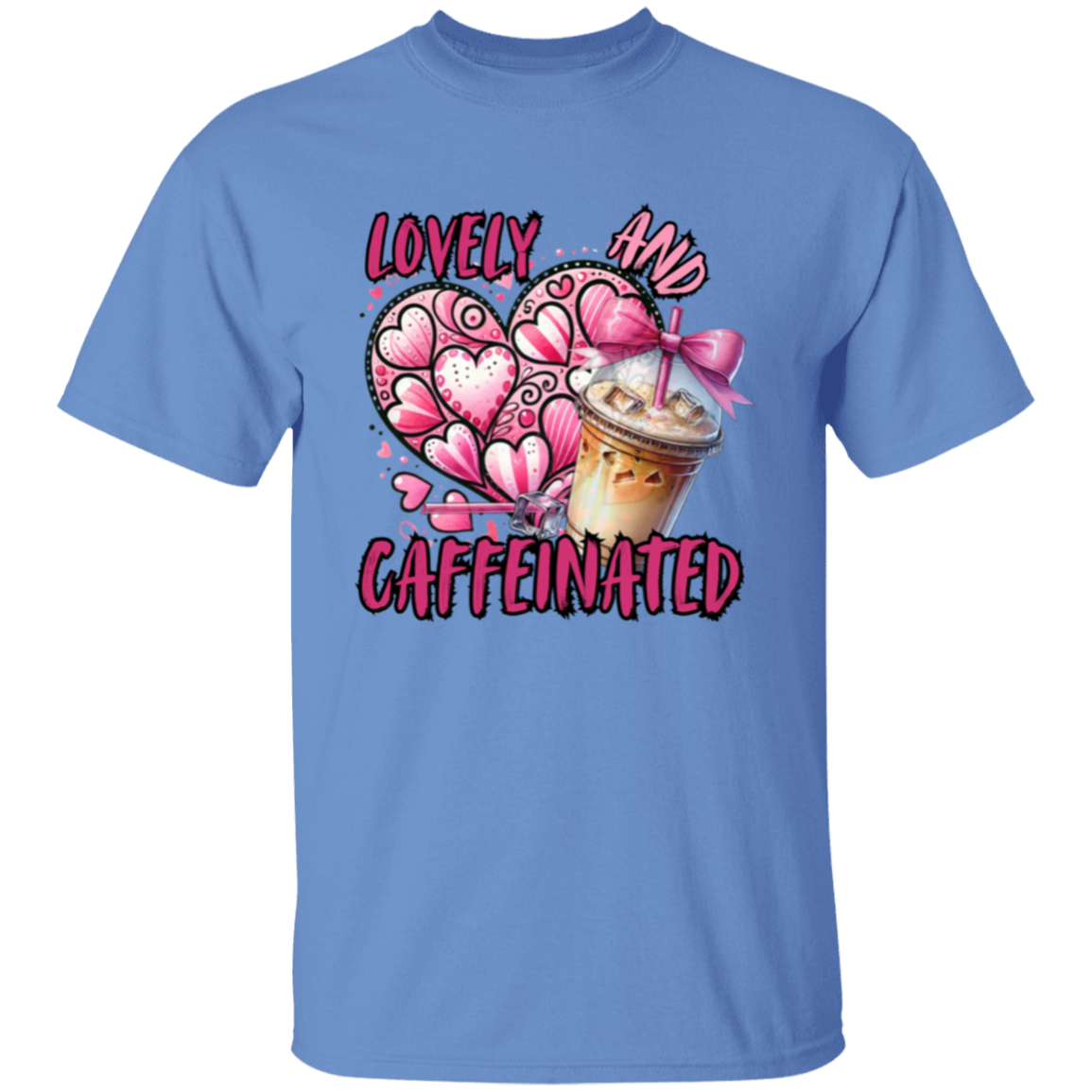 Lovely and Caffeinated 5.3 oz. T-Shirt