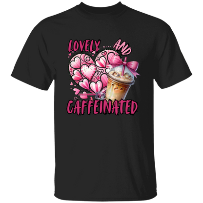 Lovely and Caffeinated 5.3 oz. T-Shirt