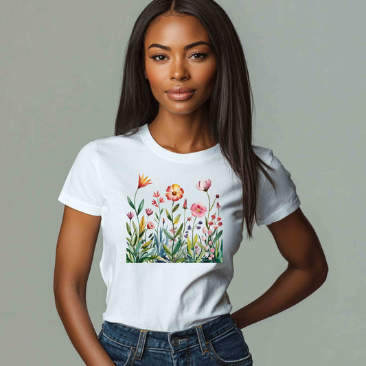 Wildflowers Gildan Mens Softstyle Tee